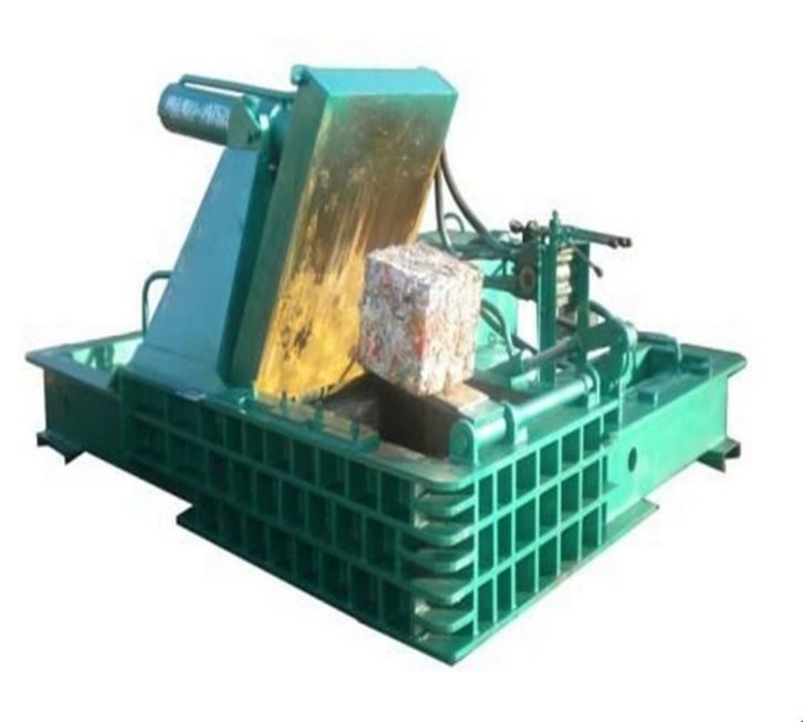 Bekas Scrap Metal Hydraulic Compress Baler Baling Machine Mesin Press Daya