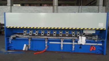 4M Panjang CNC Sheet V Mesin Alur Tekanan Udara Makan Otomatis