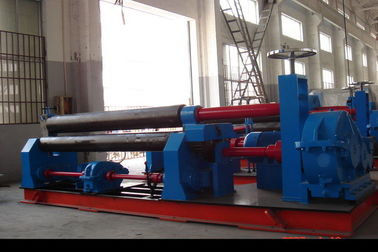 Beli Tiga Roller Plate Roll Bending Machine Mekanik Simetris 245Mpa online manufacture