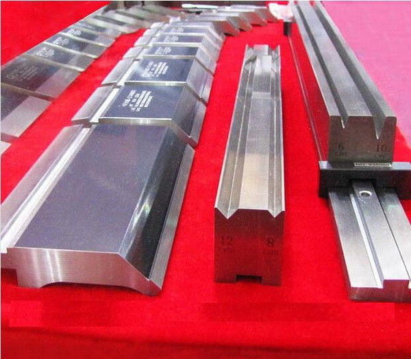 100T Press Brake Gooseneck Tooling Single V Proses Cetakan Bending Membentuk Die