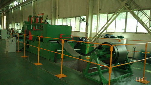 1600mm Corrugated Band Mantan Membuat Mesin Transformer Fin Membuat Tangki