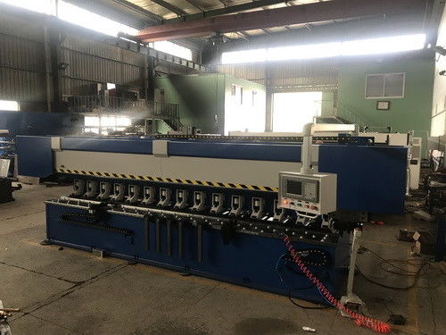 5m Panjang Mesin CNC Lembaran Logam V Grooving 1250/5000 Dengan 5 Pisau Paduan Untuk Dipotong