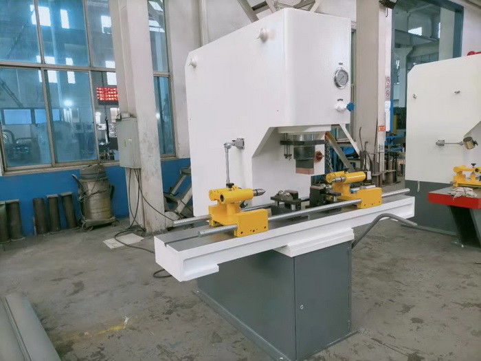 Motor Shaft Ball Screw Hydraulic Straightening Press Machine 63T Dengan Railstock
