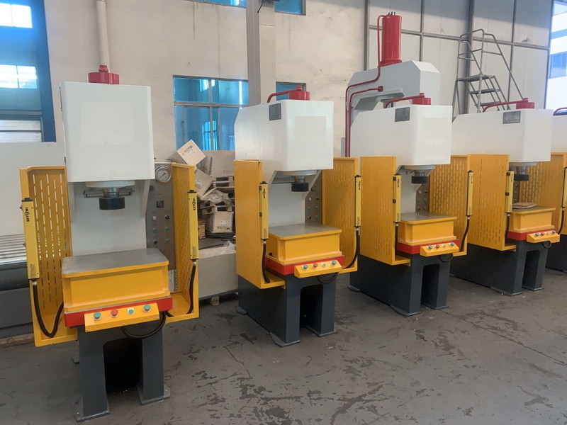 Mesin Press Hidrolik Tekanan Sereis YD41 Bantalan Kolom Tunggal 25Ton
