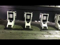 Mesin alur V pelat baja vertikal CNC panjang 4m