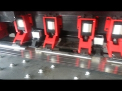 Mesin CNC V-grooving lembaran aluminium tebal 5mm