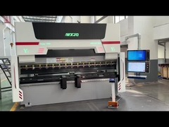 Mesin rem press hibrida CNC