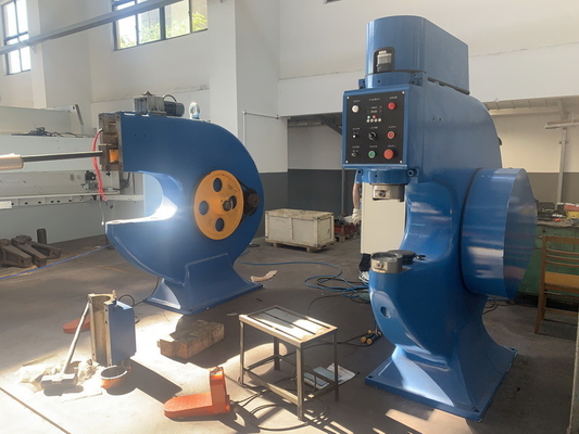 Kraftformer Machine MC665 Hammer 6mm Aluminium Sheet & 2mm Stainless Steel